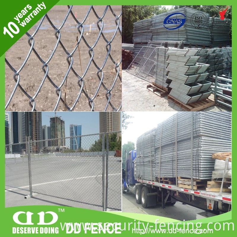 Galvanized Temporary Fence